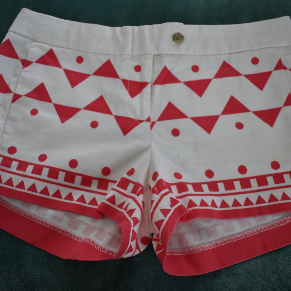 NWOT J CREW COTTON SHORTS Sz 6/M